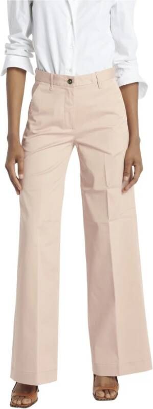 Nine In The Morning Wide Trousers Roze Dames