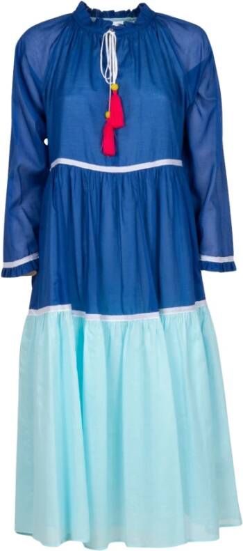 NIU Maxi Dresses Blauw Dames
