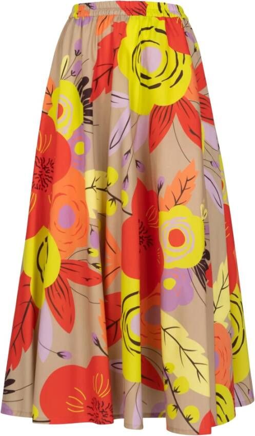 NIU Midi Skirts Geel Dames