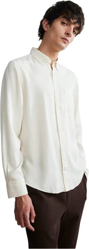Nn07 5969 Tencel Chemise White Heren