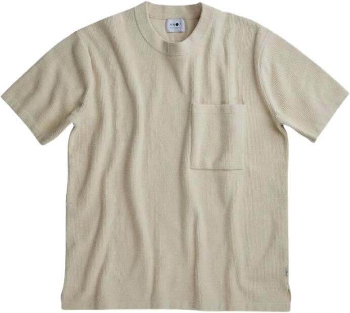 Nn07 Alfred 6429 T-shirt Beige Heren
