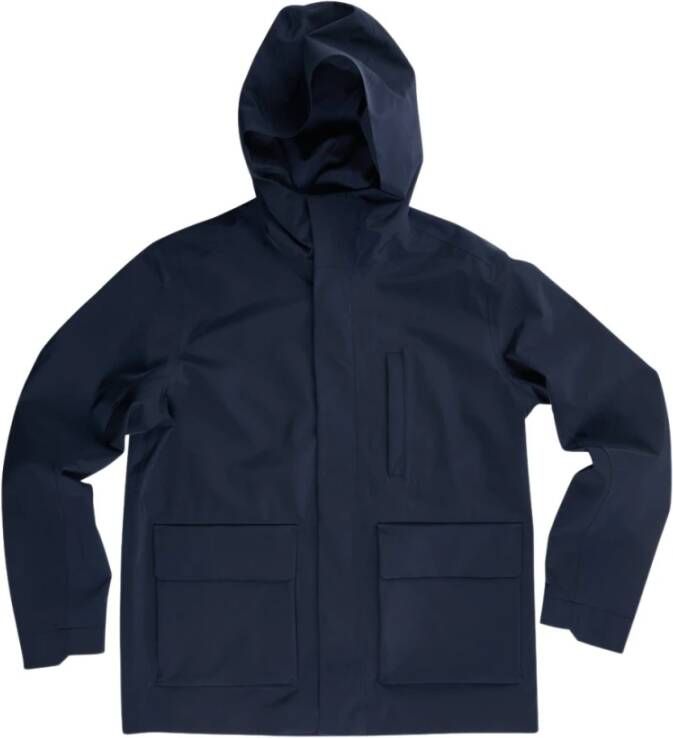 Nn07 Beck Jackets Blauw Heren