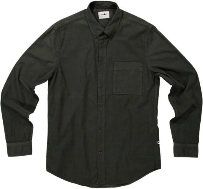 Nn07 Casual overhemd Groen Heren