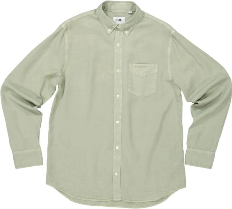 Nn07 Casual Shirts Groen Heren