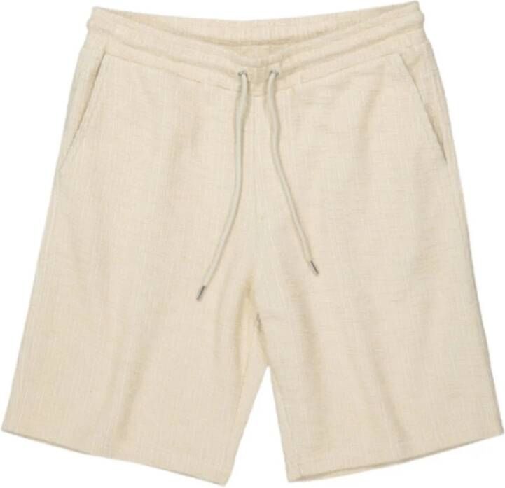 Nn07 Casual Shorts Beige Heren