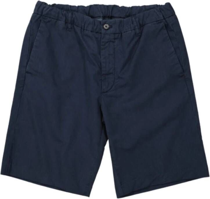 Nn07 Casual Shorts Blauw Heren