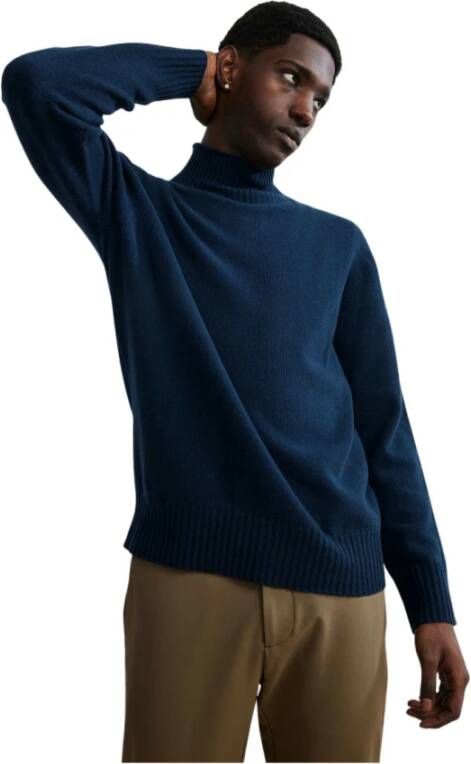 Nn07 Clark Knitwear 6452- 2176452643 Blauw Heren