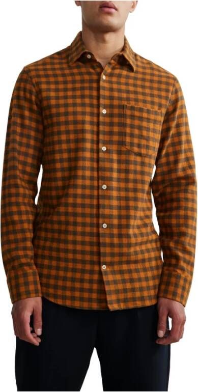 Nn07 Errico shirt 2175166595-731 Oranje Heren