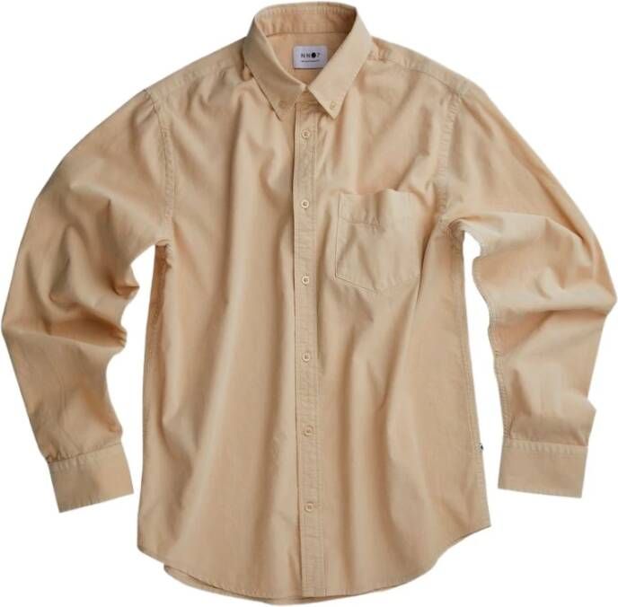 Nn07 Formal Overhemd Beige Heren