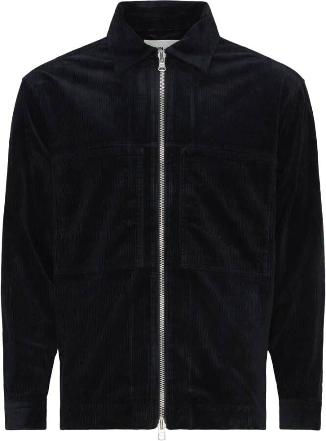 Nn07 Isak 1322 Overhemd Blauw Heren