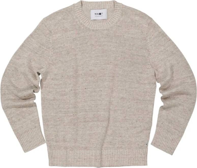 Nn07 Jaden pullover ecru 6548-008 Beige Heren