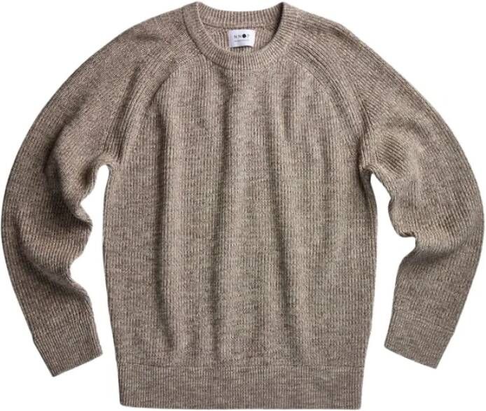 Nn07 Knitwear Bruin Heren