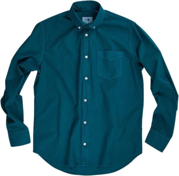 Nn07 Levon 5725 shirt Blauw Heren