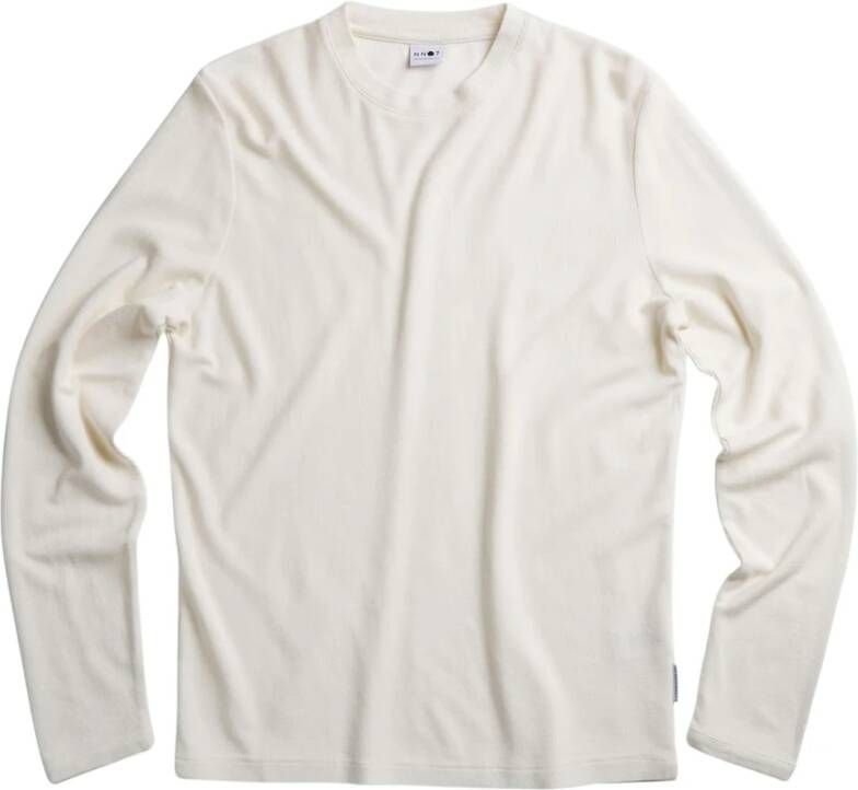 Nn07 No Nationality Clive trui ecru 3323 003 Beige Heren