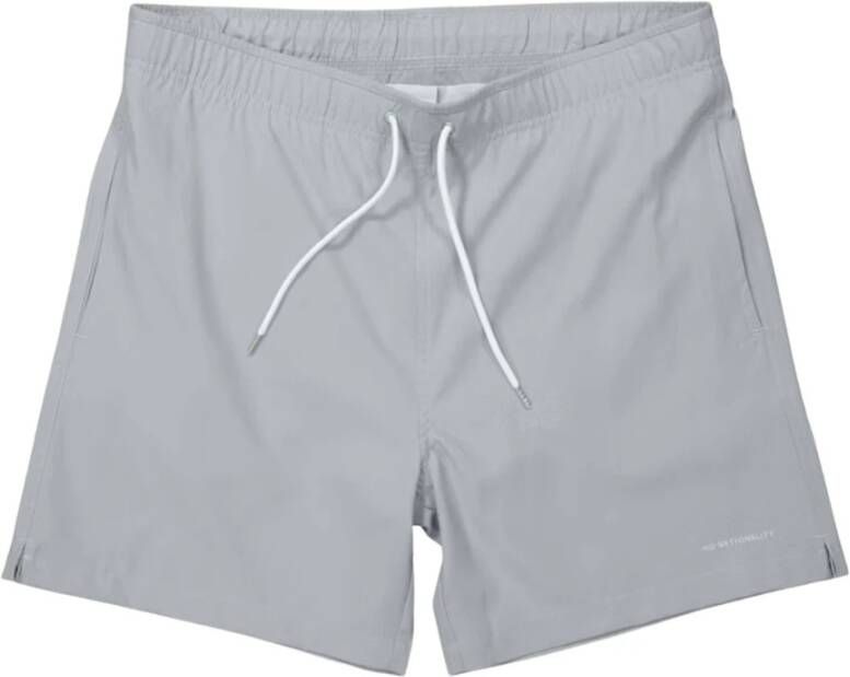 Nn07 No Nationality Jules shorts grijs 1392 harbor mist Grijs Heren