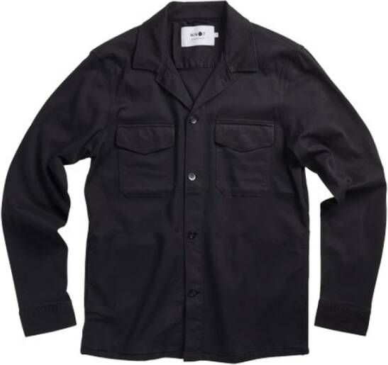 Nn07 Shirt Bernard 1154 Zwart Heren