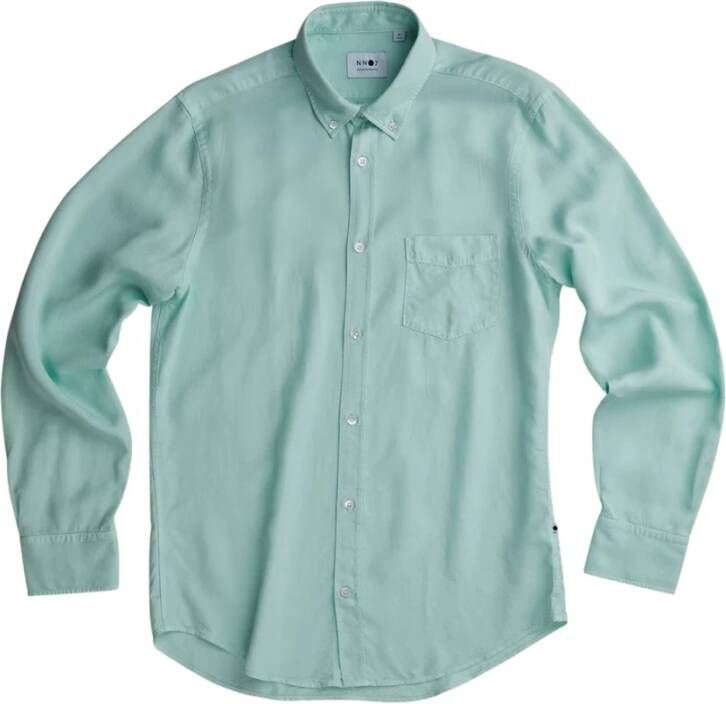 Nn07 Shirt Blauw Heren