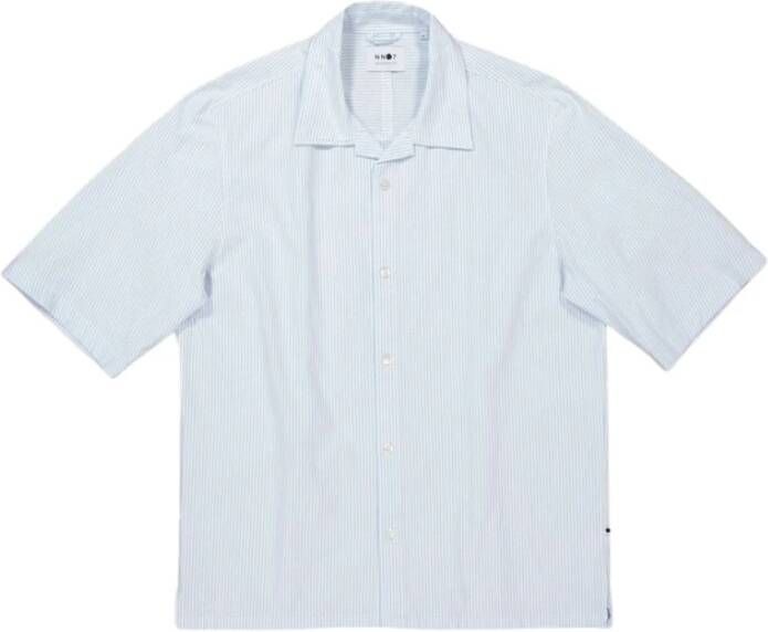 Nn07 Short Sleeve Shirts Wit Heren