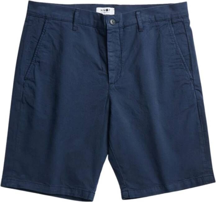 Nn07 Shorts Crown 1154 Blauw Heren