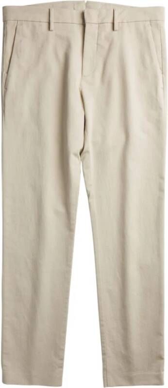 Nn07 Slim-fit Trousers Bruin Heren