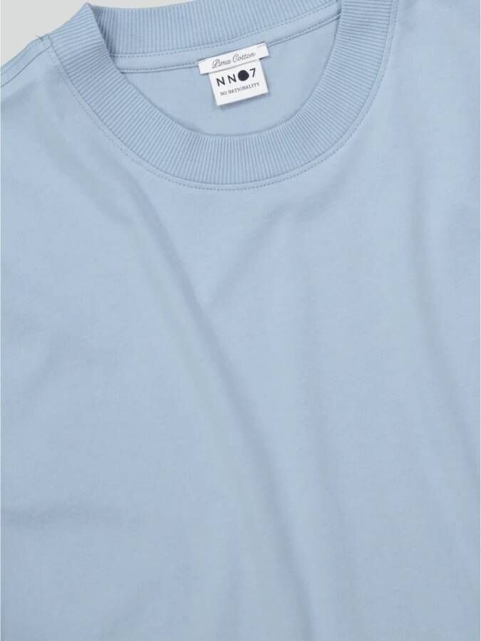 Nn07 T-Shirts Blauw Dames