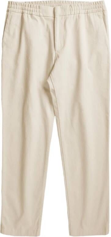 NN07 Broek met toelopende pijpen Beige