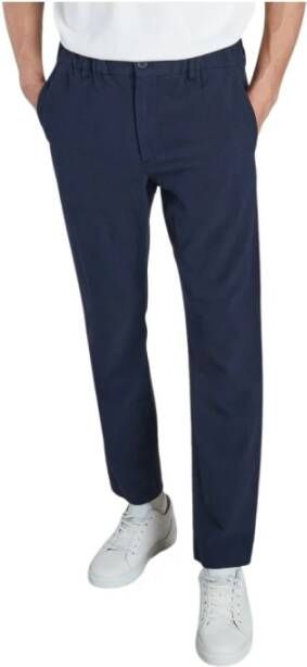 Nn07 Trousers Blauw Heren