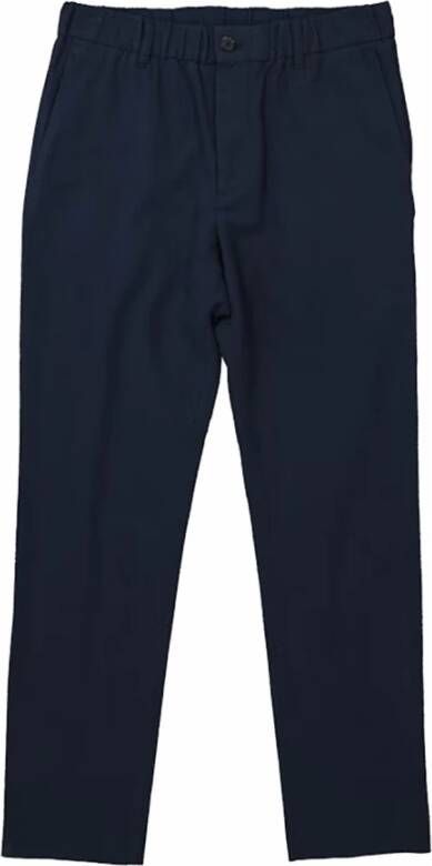 Nn07 Trousers Blauw Heren