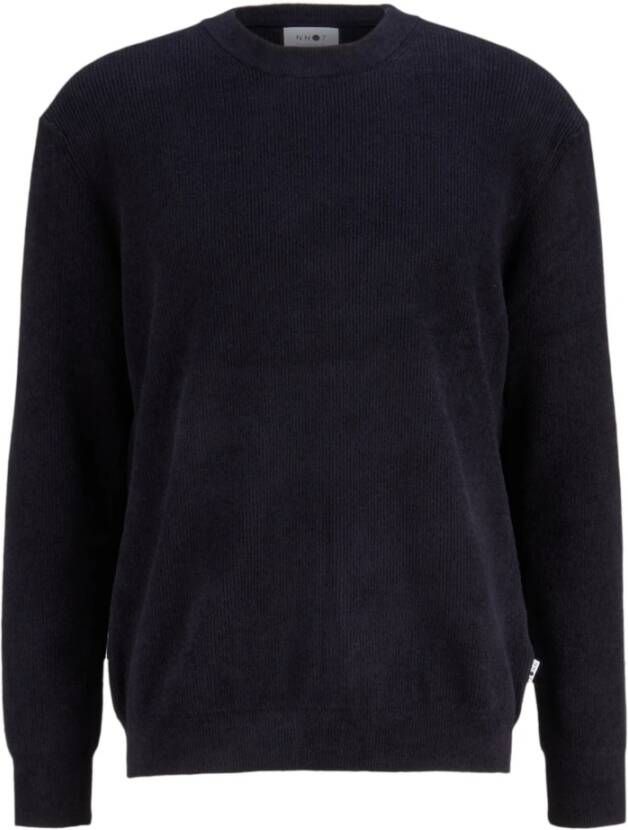Nn07 Gebreide Trui Blue Heren