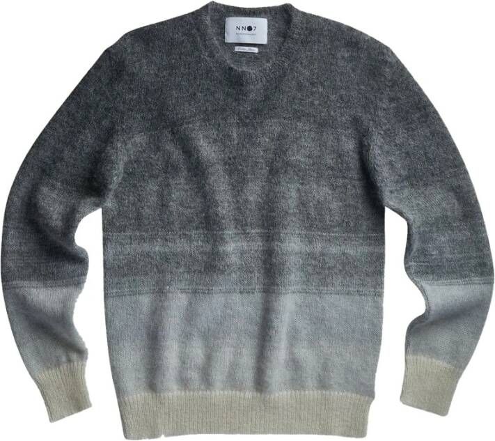 Nn07 Walther 6526 pullover Grijs Heren