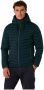 No Excess Jacket short fit hooded padded carbon blue Blauw Heren - Thumbnail 1