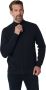 No Excess Cardigan jacquard responsible choic ink Blauw Heren - Thumbnail 3