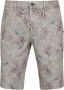 No Excess Short Garment Dyed Print Grijs - Thumbnail 1