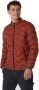 No Excess Jacket short fit padded brandy Rood Heren - Thumbnail 2