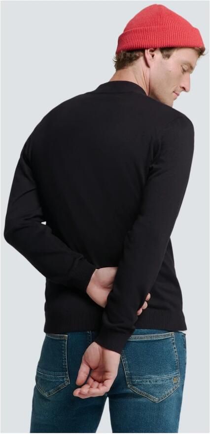 No Excess Melange 2 Gekleurde Vest Black Heren - Foto 5