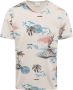 No Excess No-Excess T-Shirt Print Ecru Beige Heren - Thumbnail 2