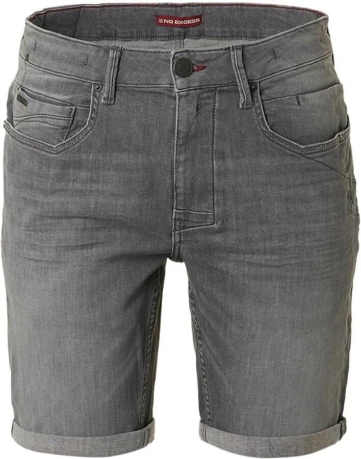 No Excess Short Denim Stretch Grijs - Foto 2