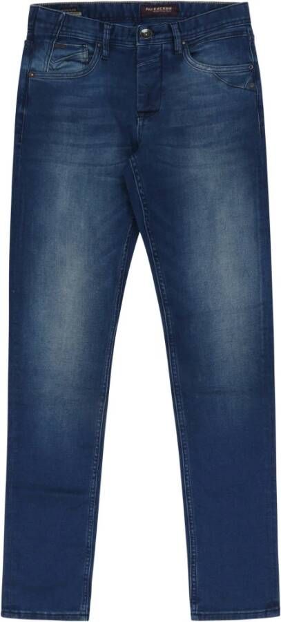 No Excess Straight Jeans Blauw Heren