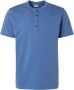 No Excess T-Shirt Knoop Blauw - Thumbnail 1
