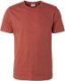 No Excess T-shirt T-Shirt Streep Melange Rood - Thumbnail 2