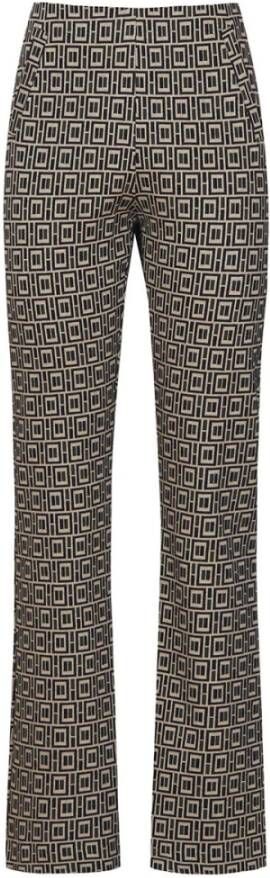 No man's land Flare Broek Beige Dames
