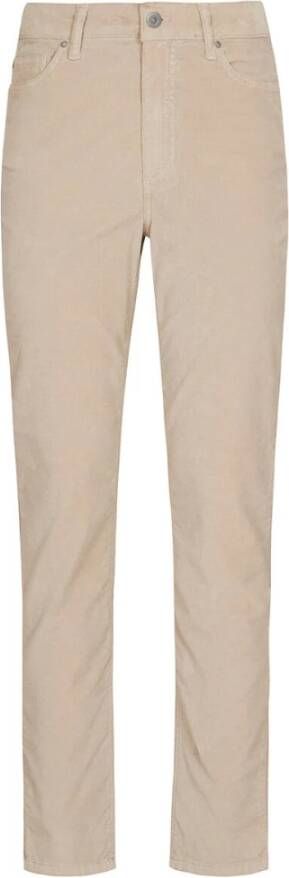 No 's land Velvet 5 Pocket Stretch Broek Beige