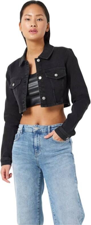 Noisy May Kort jeansjack met borstzakken model 'JULIA'