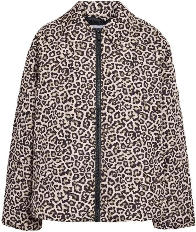 Noisy May Gewatteerde jas met Freewear Print Multicolor Dames