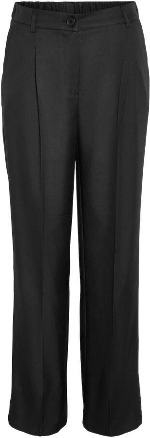 Noisy May Zwarte Hoge Taille Broek Freewear Black Dames