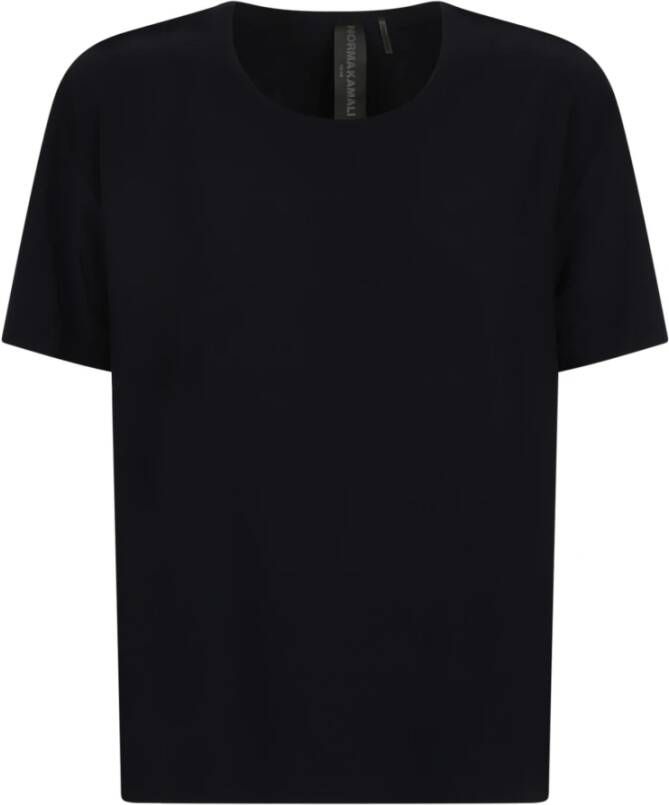 Norma Kamali Boxy t-shirt Blauw Dames
