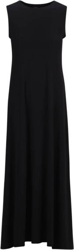 Norma Kamali Maxi jurken Black Dames