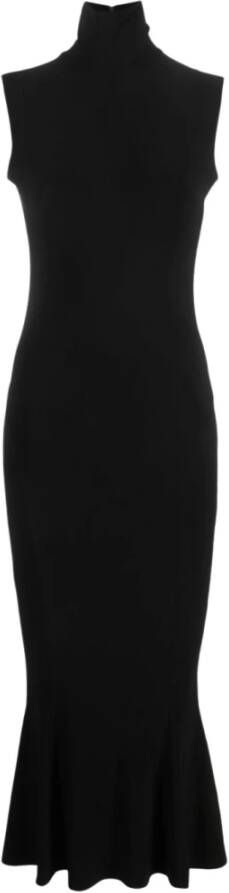 Norma Kamali Maxi Dresses Zwart Dames