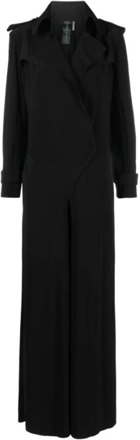 Norma Kamali Maxi Dresses Zwart Dames