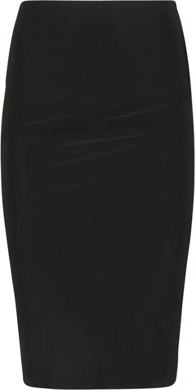 Norma Kamali Pencil Skirts Zwart Dames